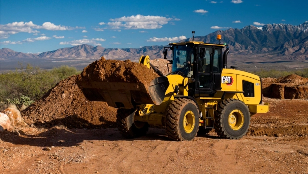 Pá carregadeira Cat